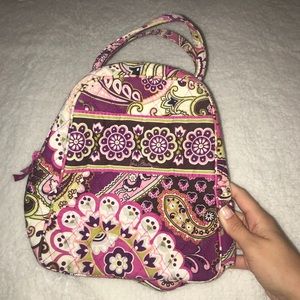 vera bradley paisley lunch box